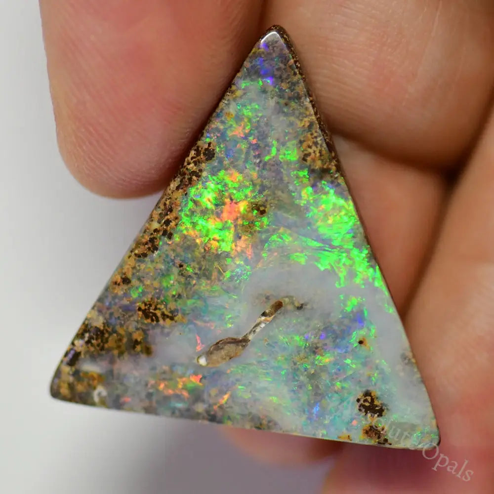 boulder yellow opal