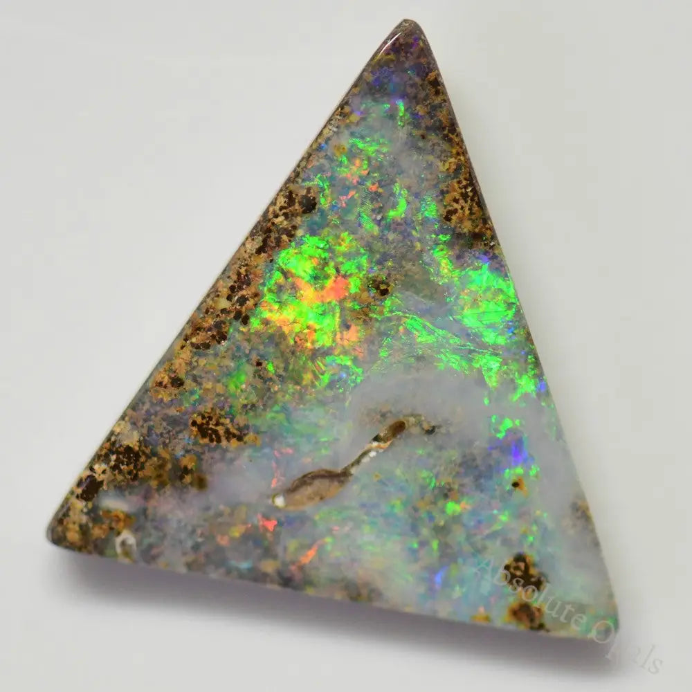 Australian Boulder Opal, Cut Stone