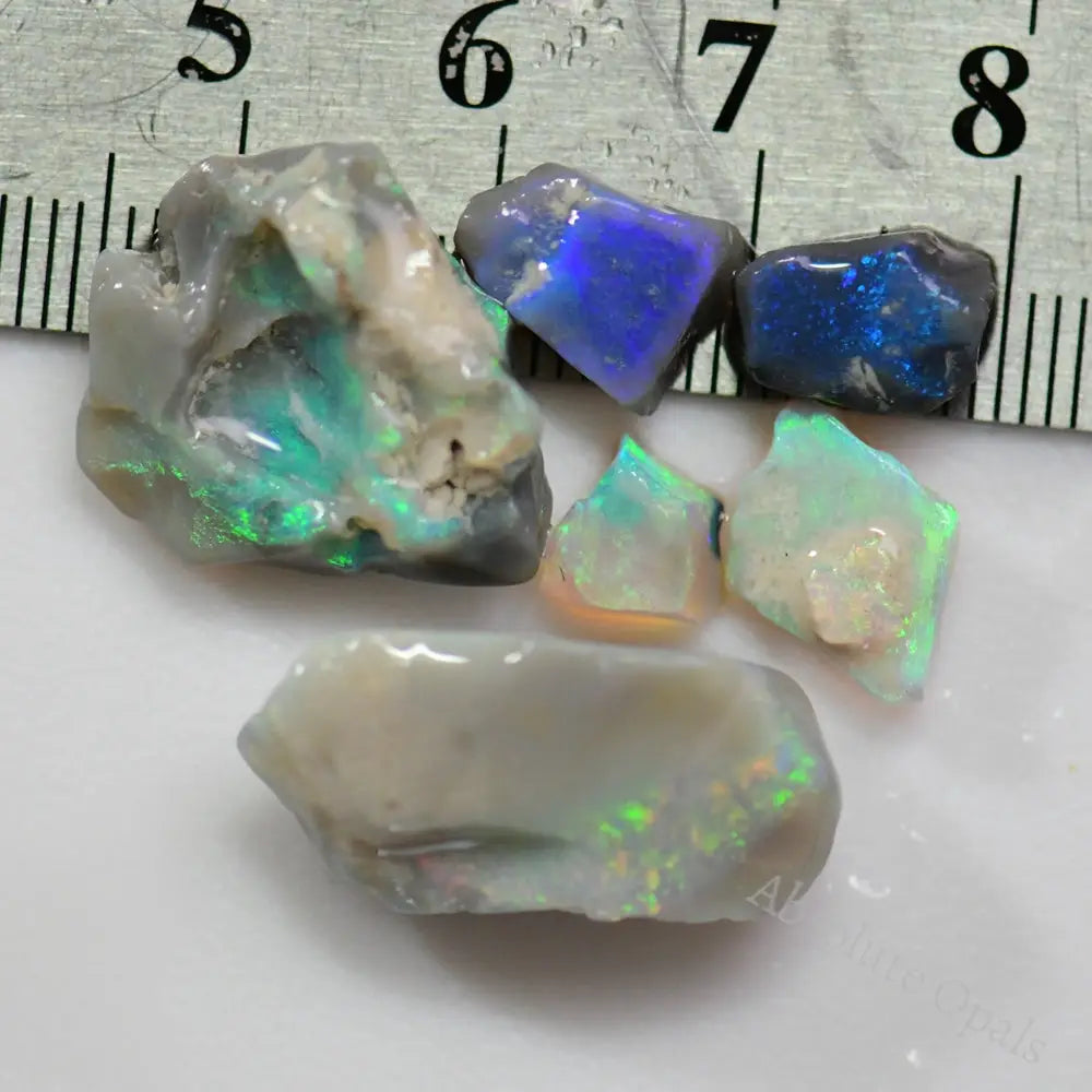 27.8 Cts Australian Rough Opal Parcel Lightning Ridge