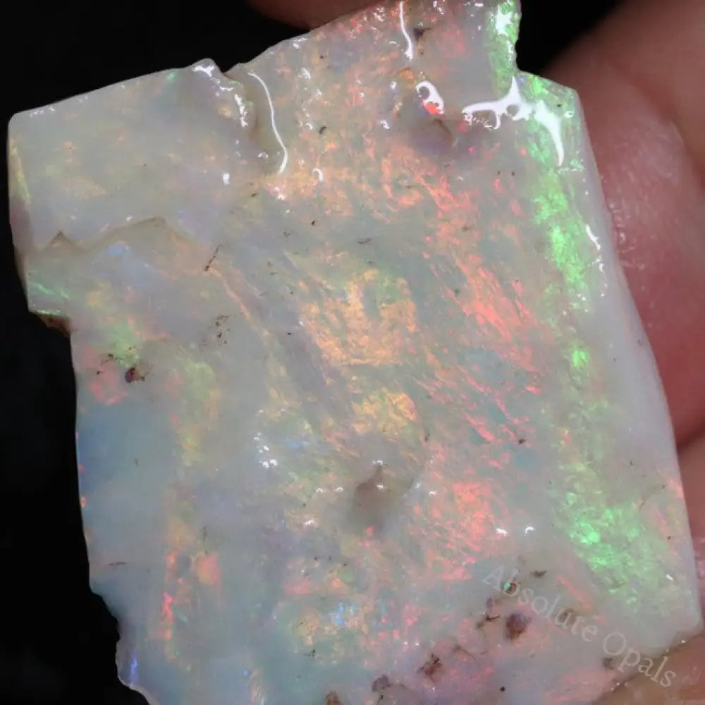 27.80 Cts Australian Lightning Ridge Light Opal Rough Gem Stone