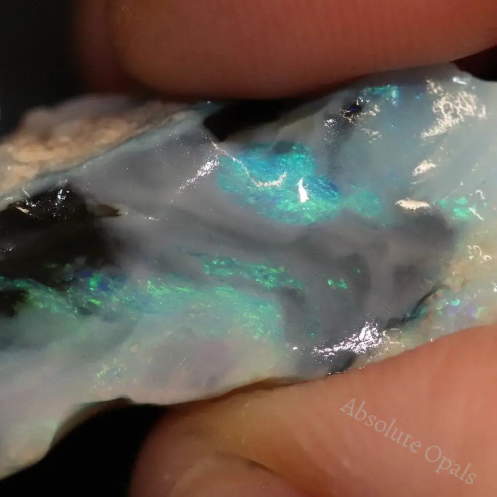 27.80 Cts Australian Lightning Ridge Opal Rough For Carving