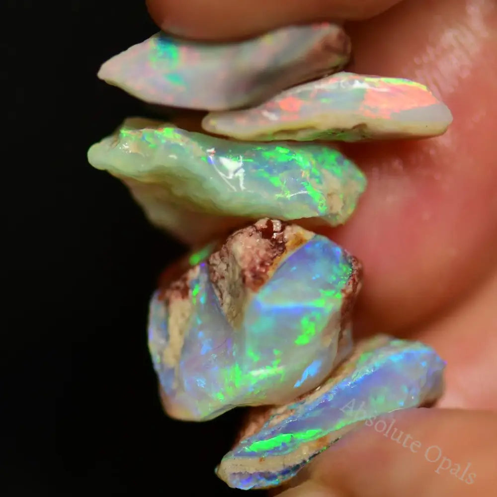 27.90 Cts Australian Rough Opal Parcel Lightning Ridge