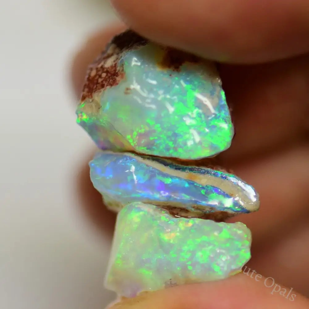 27.90 Cts Australian Rough Opal Parcel Lightning Ridge