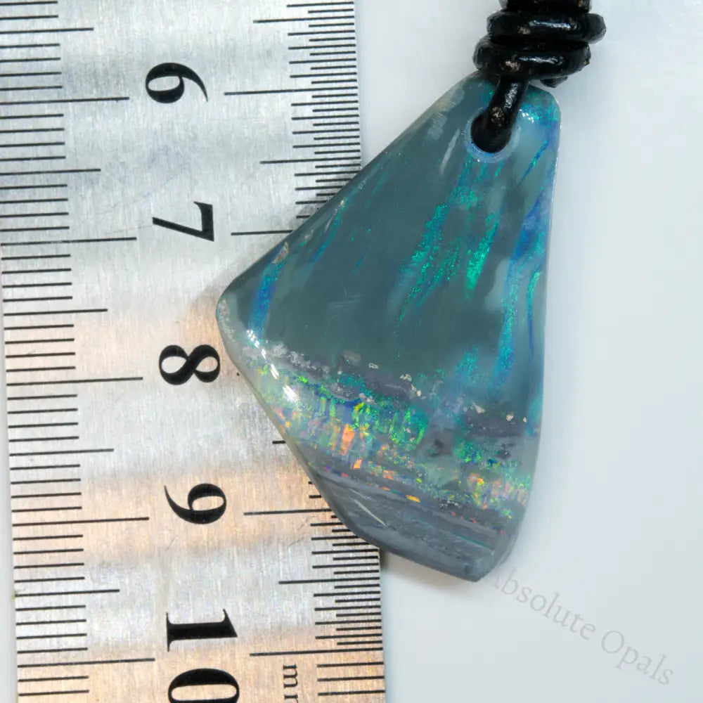 lightning ridge opal pendant