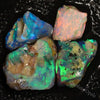 Australian Solid Semi Black Opal Rough Parcel, Lightning Ridge Stones