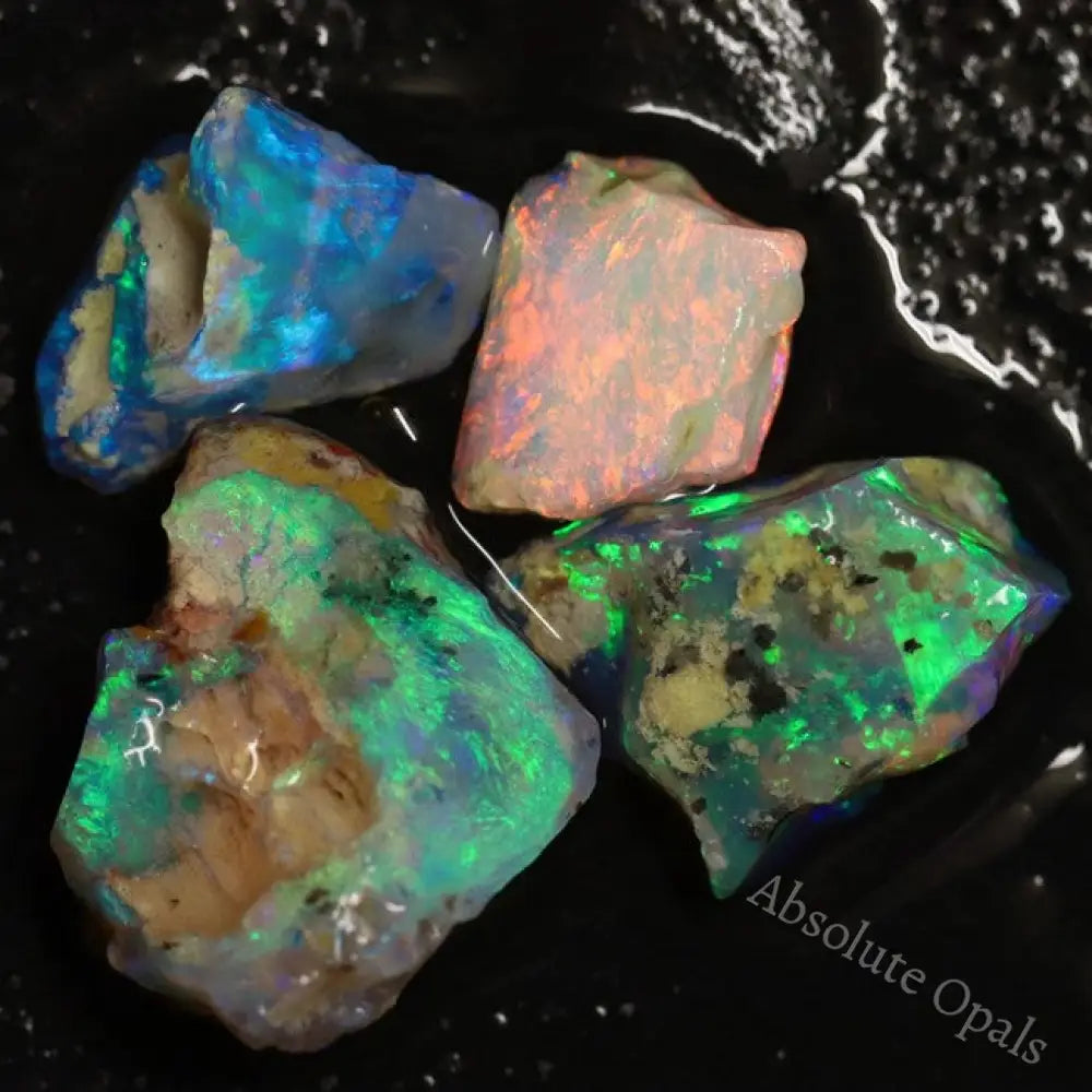 28.05 Cts Opal Rough Parcel 9.0-19.6X7.7-12.3X4.4-9.7Mm