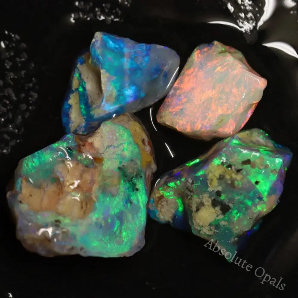 28.05 Cts Opal Rough Parcel 9.0-19.6X7.7-12.3X4.4-9.7Mm