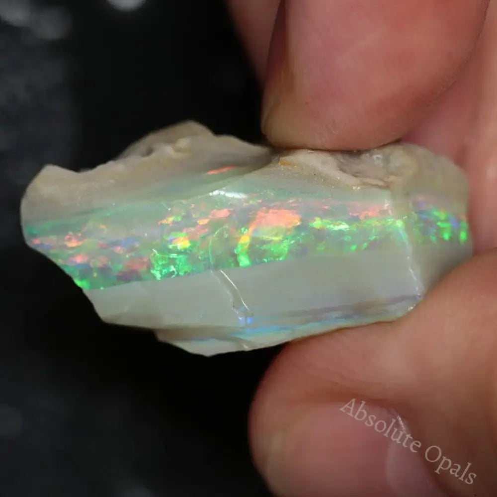 28.1 Cts Australian Lightning Ridge Rough Opal