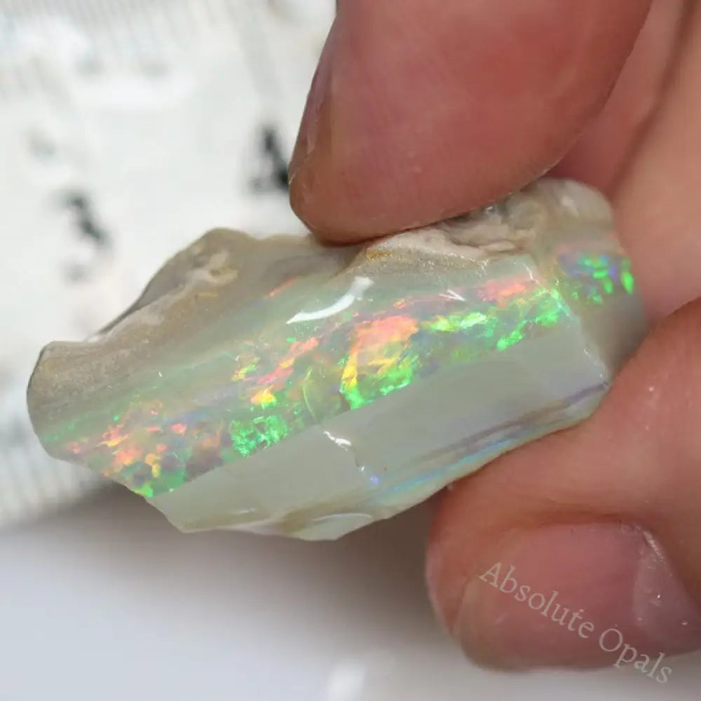 28.1 Cts Australian Lightning Ridge Rough Opal