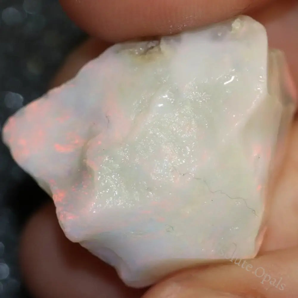 28.20 Cts Single Light Opal Rough For Carving 24.4X19.5X14.6Mm