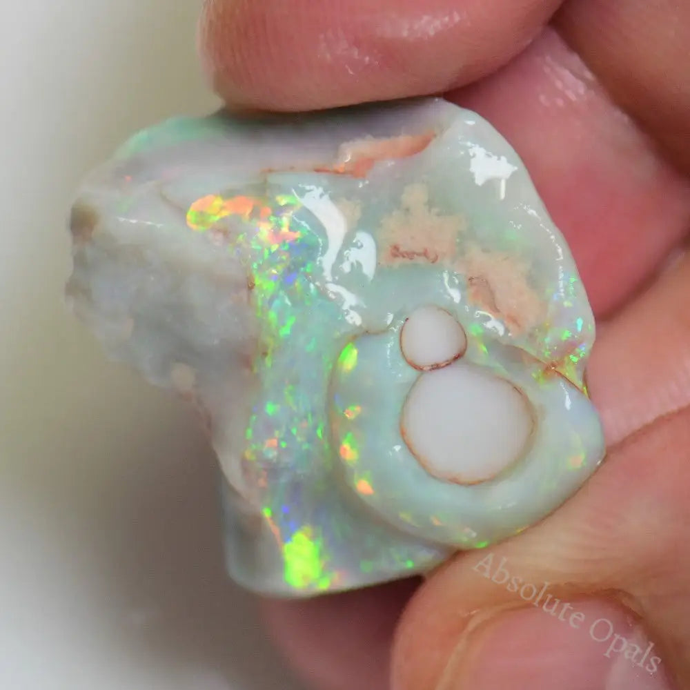 28.45 Cts Australian Rough Opal For Carving Lightning Ridge