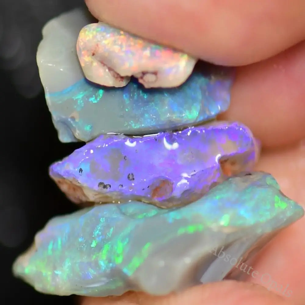 28.65 Cts Australian Rough Opal Parcel Lightning Ridge