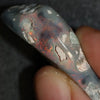 28.80 Cts Australian Semi Black Opal Rough Lightning Ridge Polished Specimen