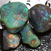 Australian Solid Semi Black Opal Rough Nobby Lightning Ridge Parcel