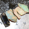 28.95 Cts Australian Solid Semi Black Opal Rough Lightning Ridge Parcel