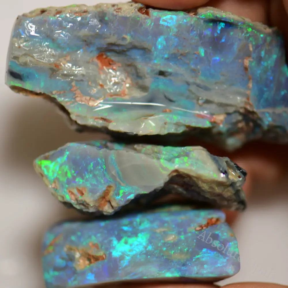 284.0 Cts Australian Rough Fossils Opal Parcel Lightning Ridge