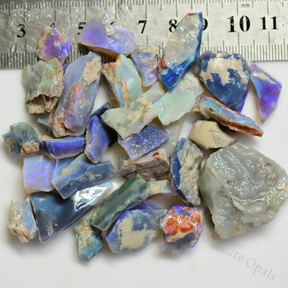 285 Cts Australian Rough Opal Parcel Lightning Ridge Crystal