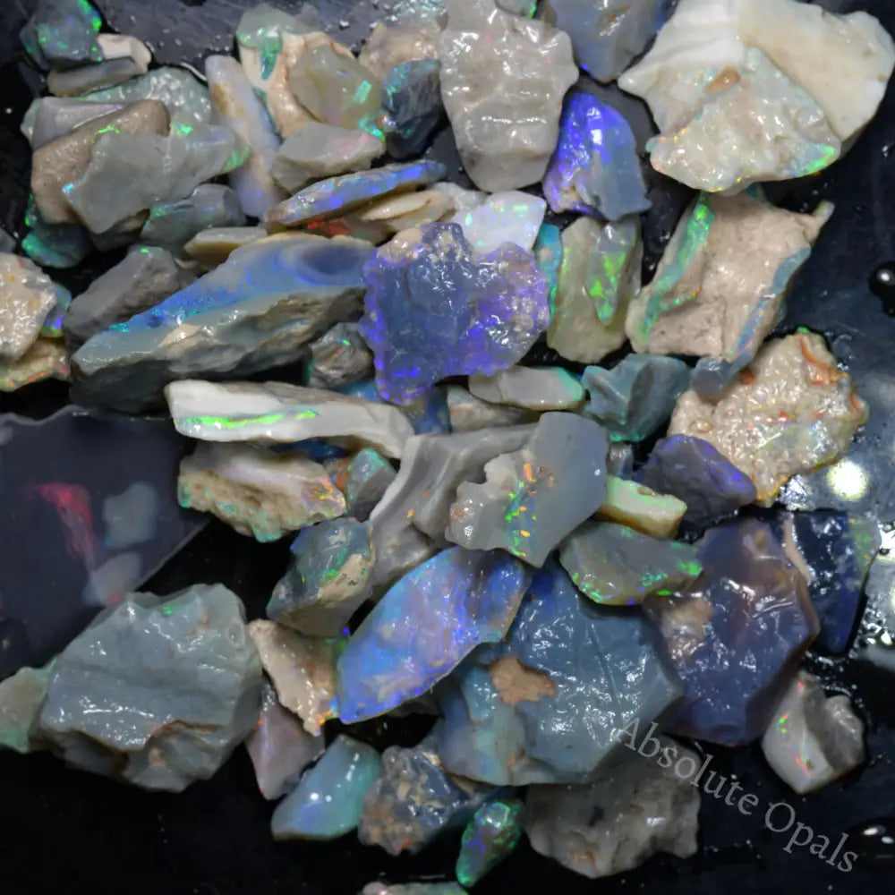 Rough opal parcel