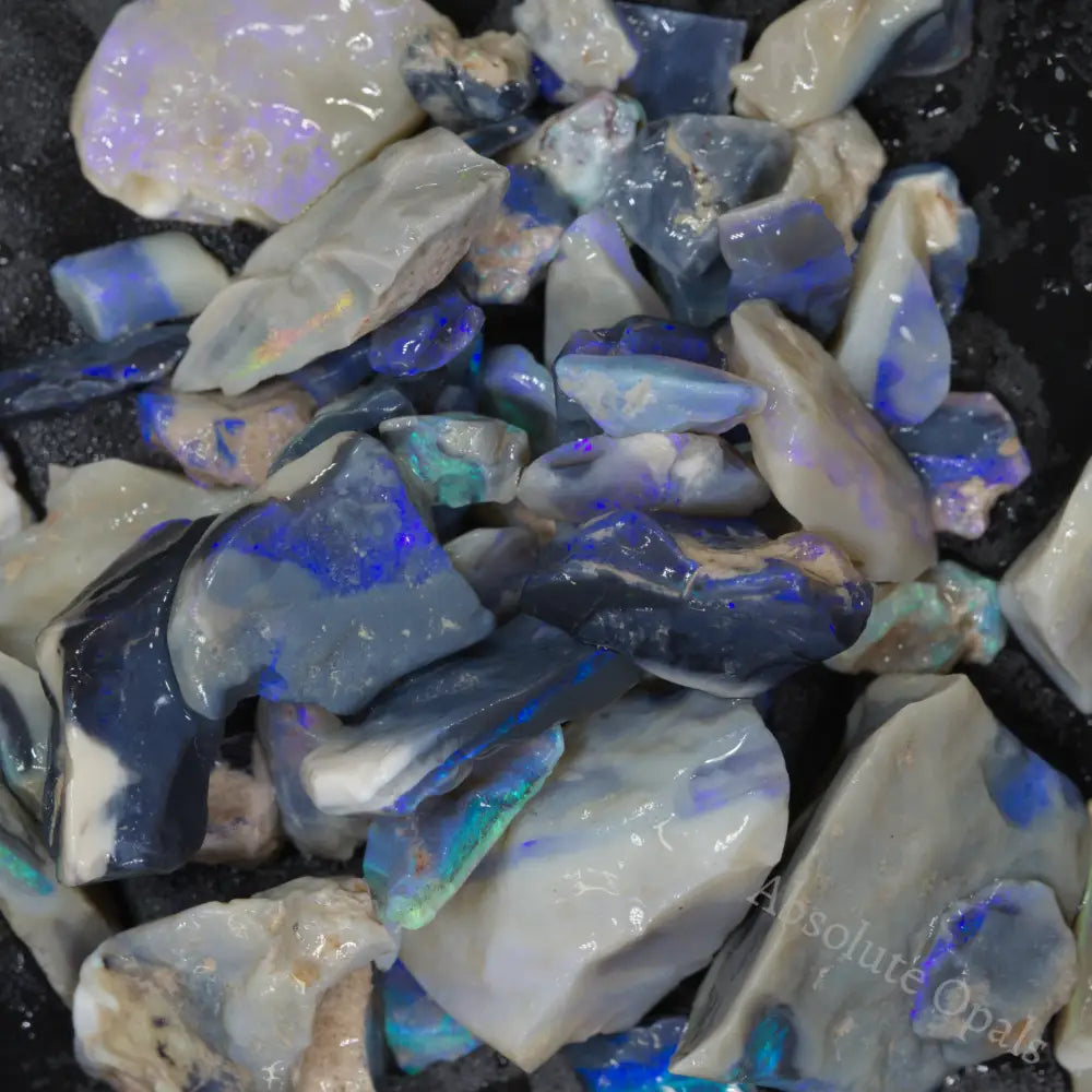 Rough opal parcel