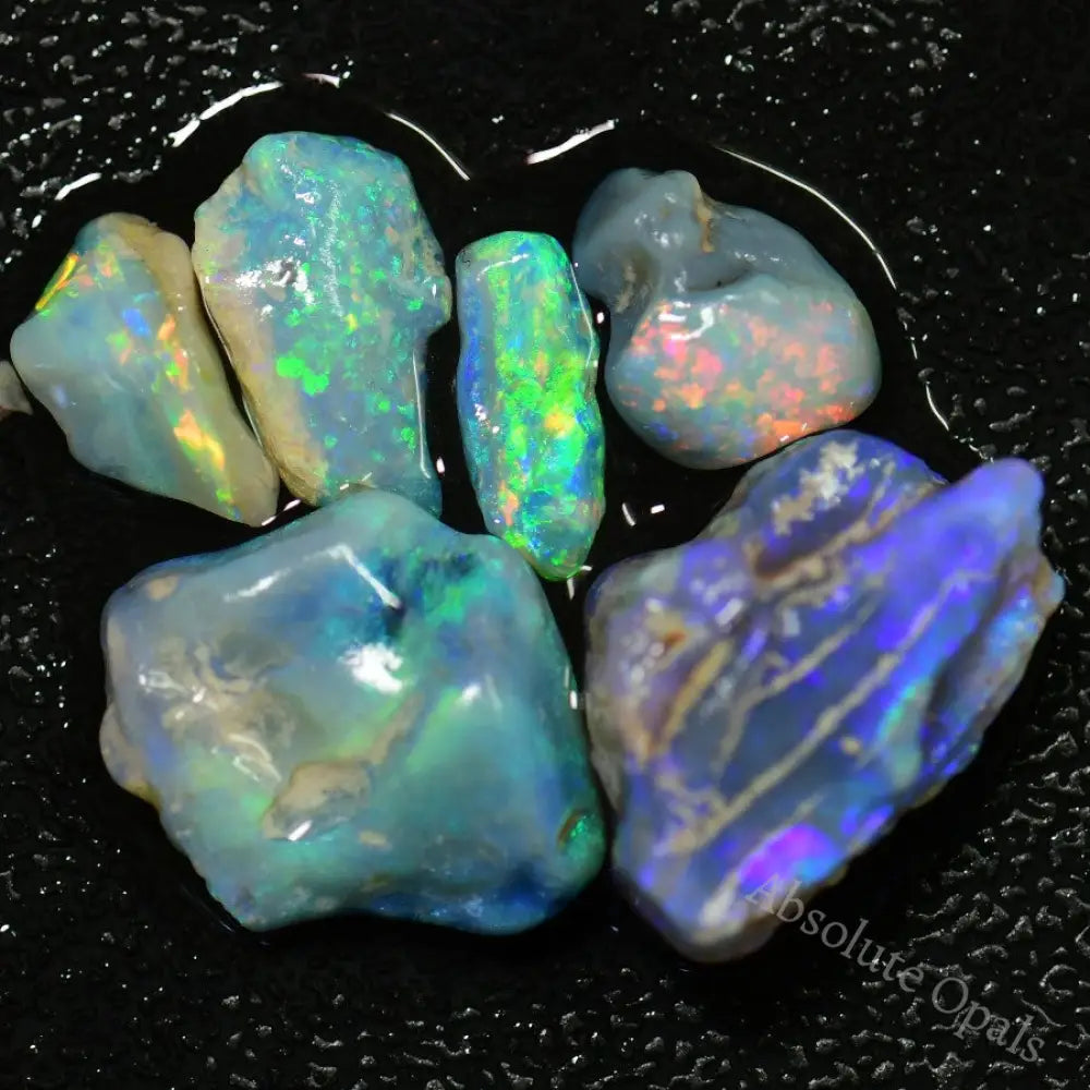 29.0 Cts Australian Rough Opal Parcel Lightning Ridge