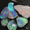 29.05 Cts Australian Black Opal Rough Rubs Lightning Ridge Parcel