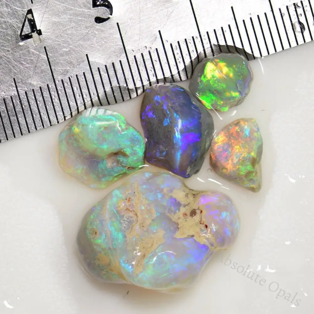 29.25 Cts Australian Rough Opal Parcel Lightning Ridge