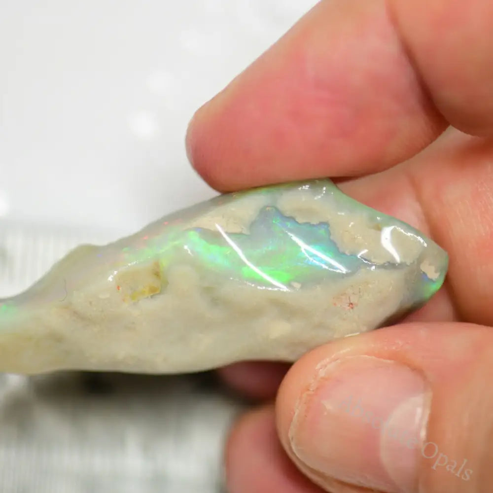 29.30 Cts Australian Rough Opal For Carving Lightning Ridge Single