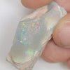 29.30 Cts Australian Semi Black Opal Rough Lightning Ridge Polished Specimen