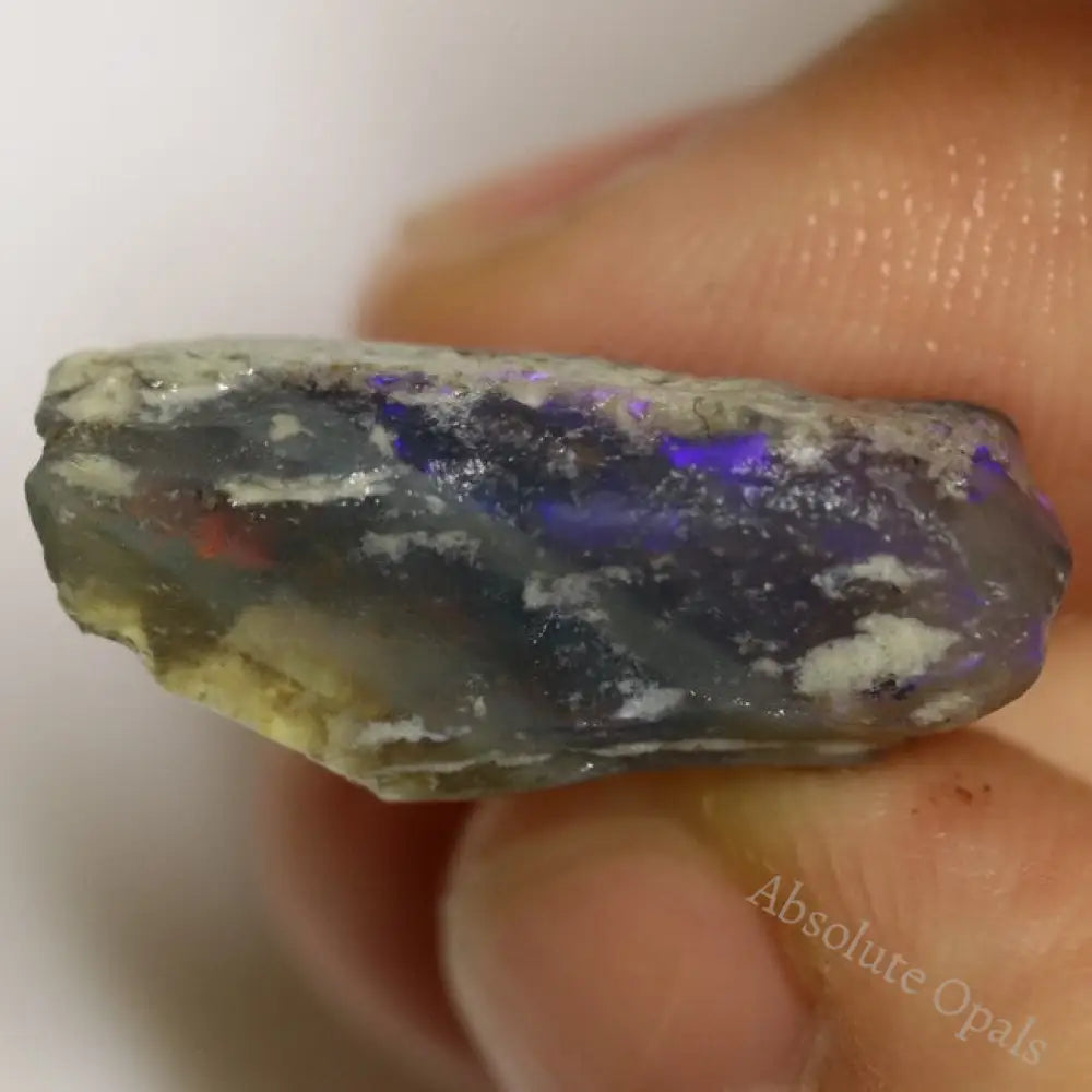 29.30 Cts Australian Solid Opal Rough Parcel Lightning Ridge Stones