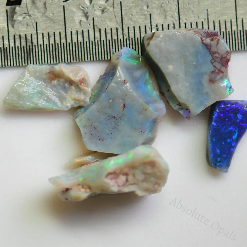 29.5 Cts Australian Rough Opal Parcel Lightning Ridge