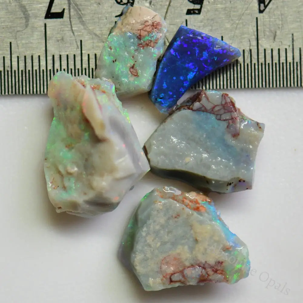 29.5 Cts Australian Rough Opal Parcel Lightning Ridge