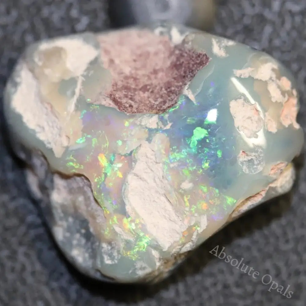 29.70 Cts Australian Opal Rough Lightning Ridge Polished Specimen