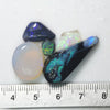 29.29 cts Rough Black Opal Rubs Parcel Lightning Ridge