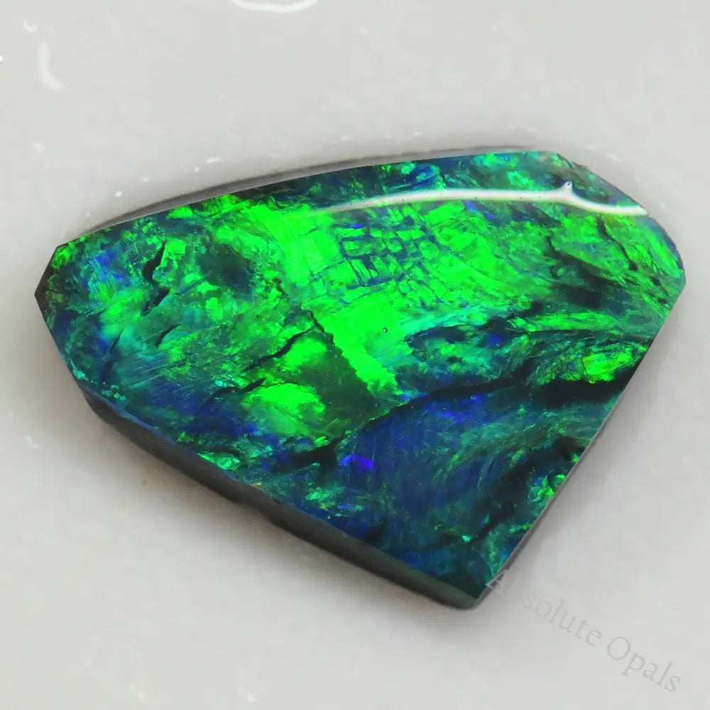 black rough opal