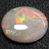 3.07 Cts Australian Semi Black Opal Solid Lightning Ridge Cabochon Loose Stone