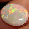 3.07 Cts Australian Semi Black Opal Solid Lightning Ridge Cabochon Loose Stone