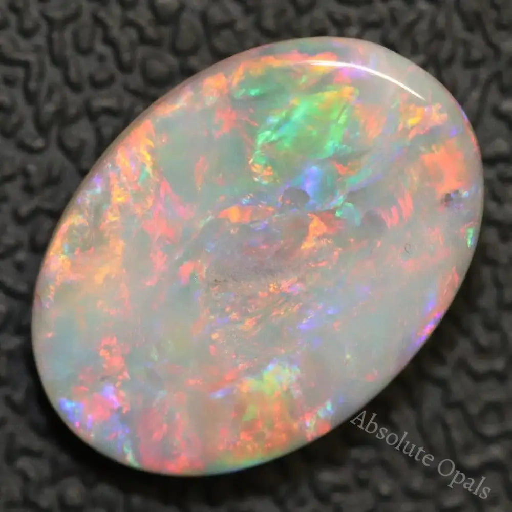 Australian Semi Black Opal, Solid Lightning Ridge Cabochon, Loose Stone