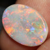 3.13 Cts Australian Semi Black Opal Solid Lightning Ridge Cabochon Loose Stone