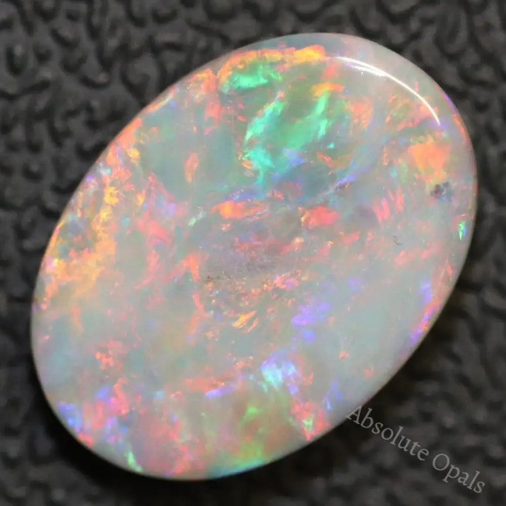 Australian Semi Black Opal, Solid Lightning Ridge Cabochon, Loose Stone