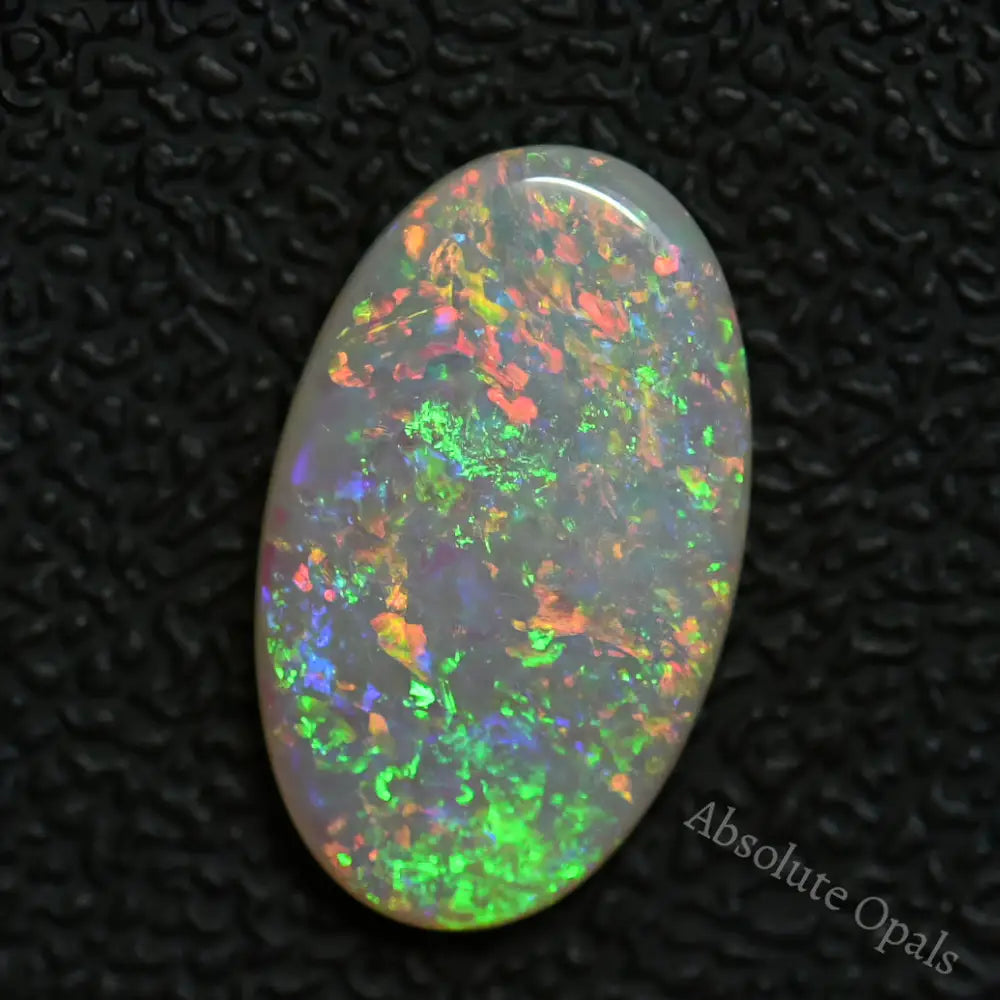 3.20 Australian Solid Opal Cut Stone Lightning Ridge Light