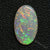 3.20 Australian Solid Opal Cut Stone Lightning Ridge Light