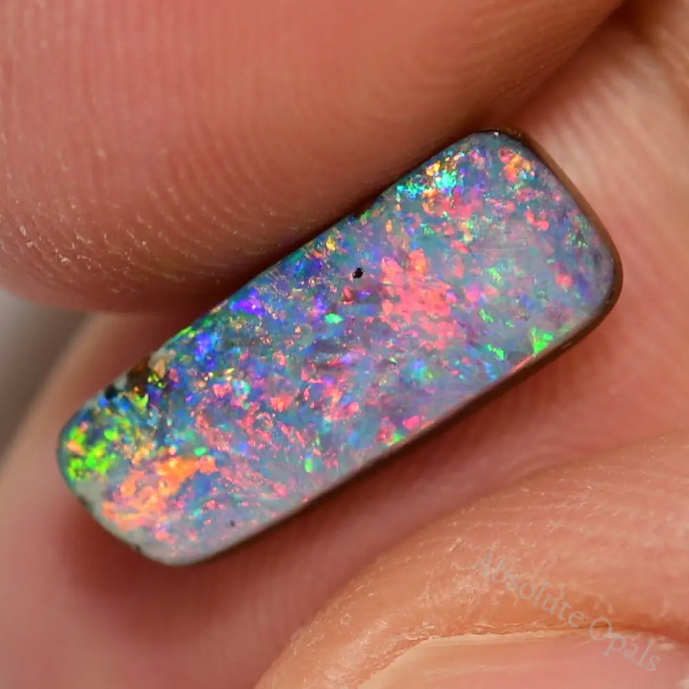 3.20 Cts Australian Boulder Opal Cut Stone