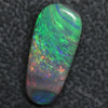 3.43 Cts Australian Solid Opal Lightning Ridge Semi Black