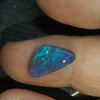 3.47 Cts Australian Semi Black Opal Solid Lightning Ridge Stone