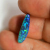 3.49 Cts Australian Black Solid Opal Lightning Ridge Cmr