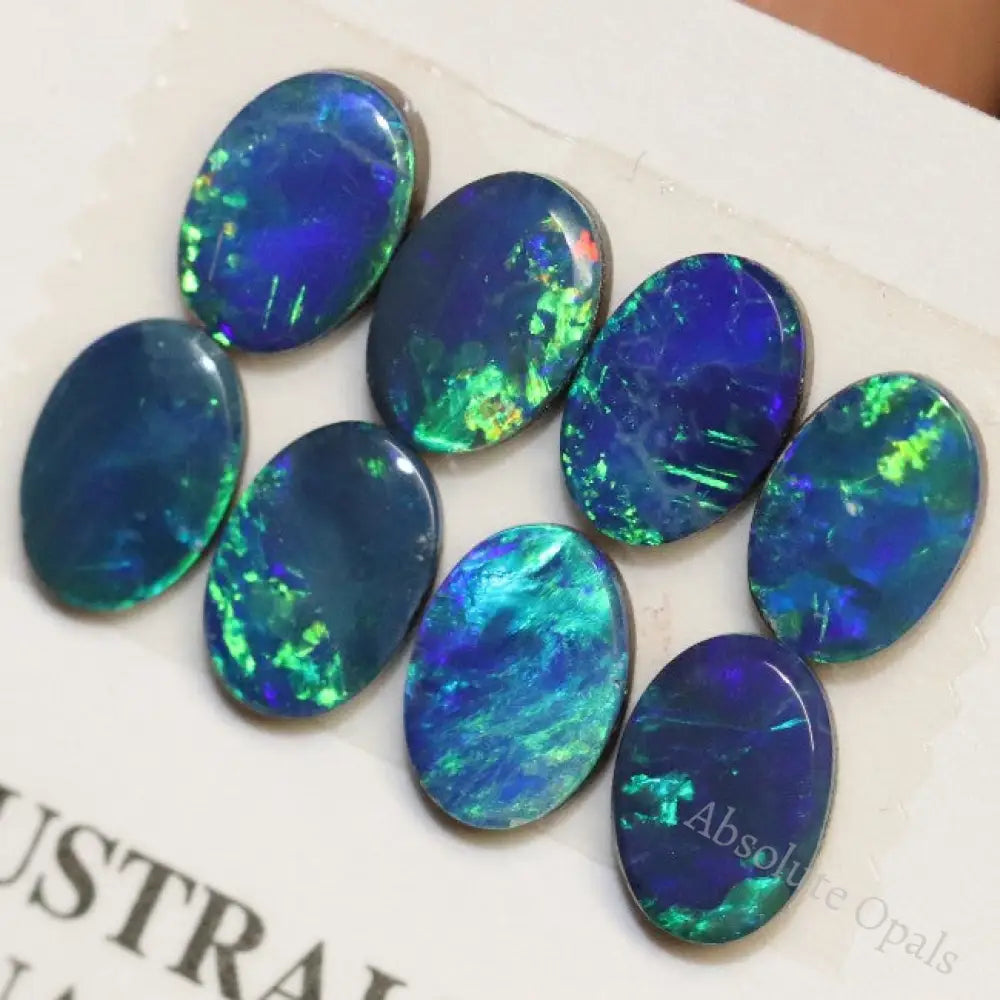 Australian Opal, Doublet Stone, Cabochon