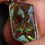 Australian Boulder Opal with Silver Pendant