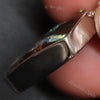 3.5 G Australian Boulder Opal With Silver Pendant: L 29.1 Mm Jewellery