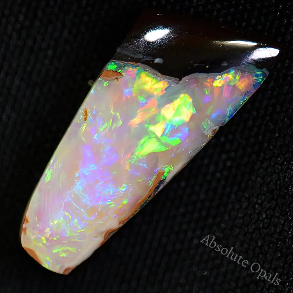 Australian Boulder Opal, Cut Stone