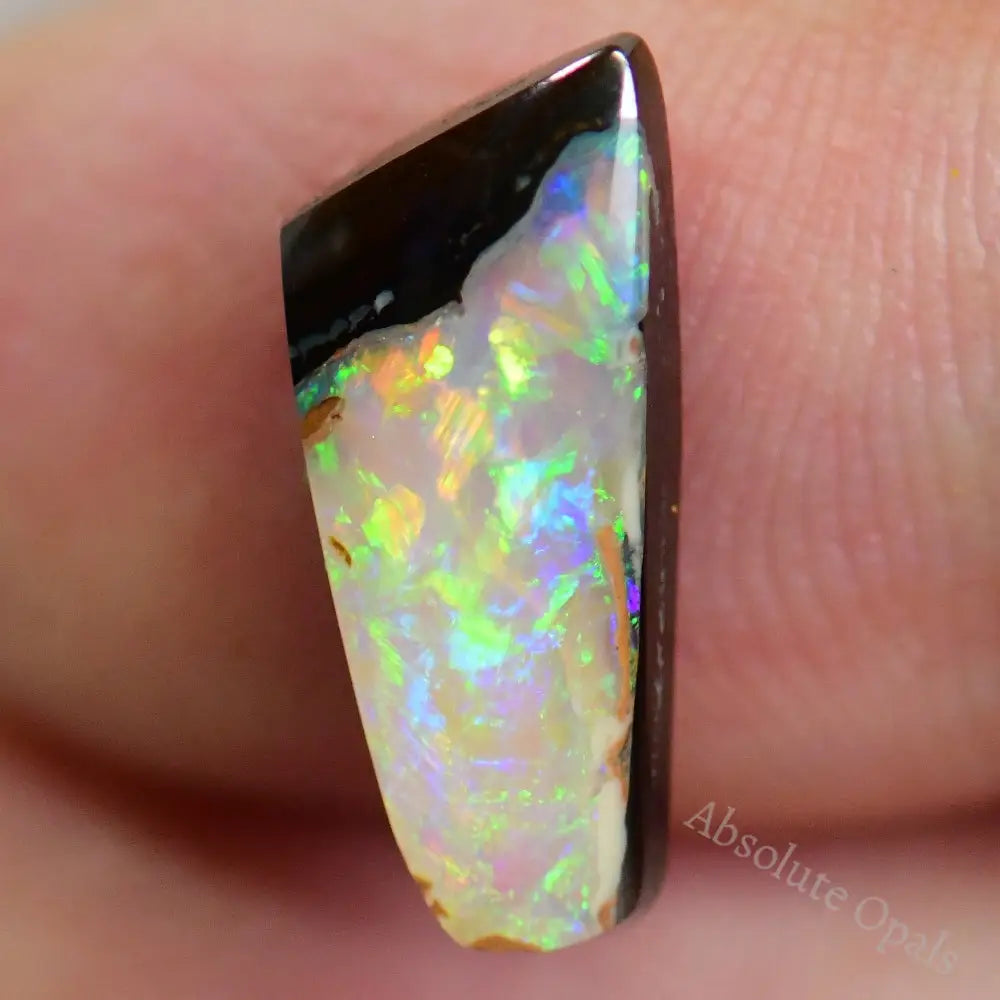 3.55 Cts Australian Boulder Opal Cut Stone